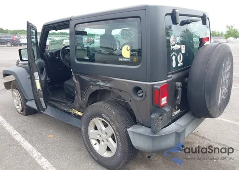 2016 Jeep Wrangler Sport from USA, damaged, VIN 1C4GJWAG2GL318981